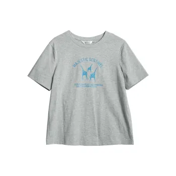Olrain Regular T Shirt Women's Heather Gray