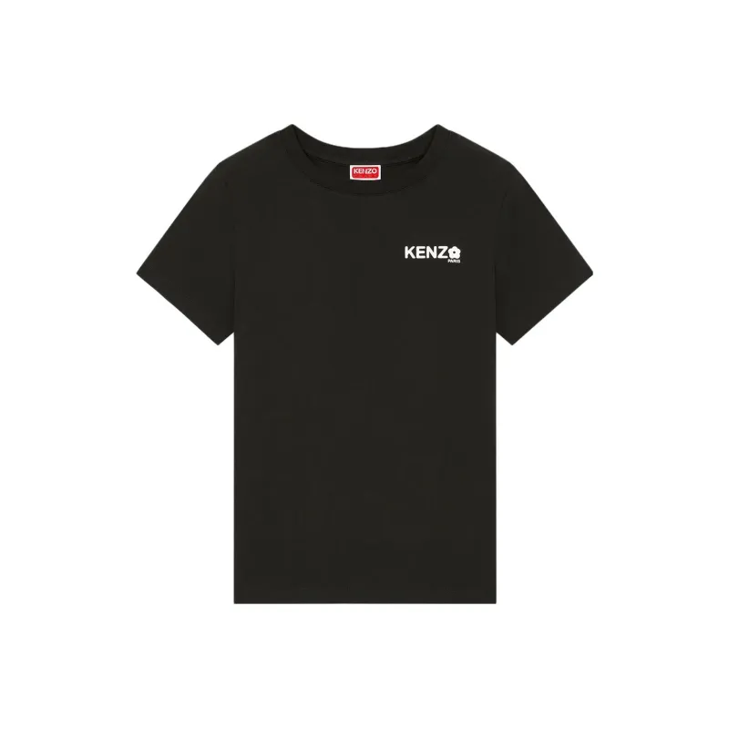 KENZO Logo Printed Crewneck T Shirt-0