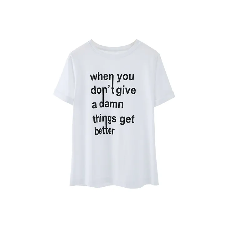 SOON FLOWER T Shirt Women's White-0