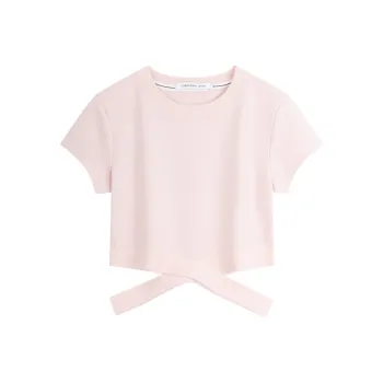 CALVIN KLEIN T Shirt Women's Shell Pink