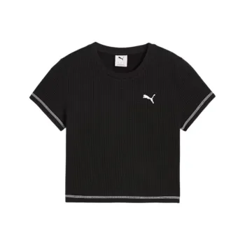 PUMA Playera Corta Dare To Textured Para Mujer