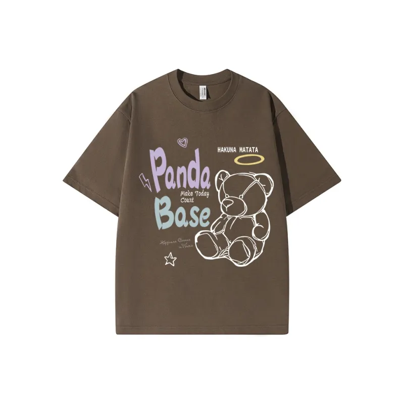 PANDA BASE T Shirts Unisex-8