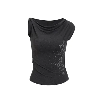 Ariseism T Shirt Women's Dark Heather Gray