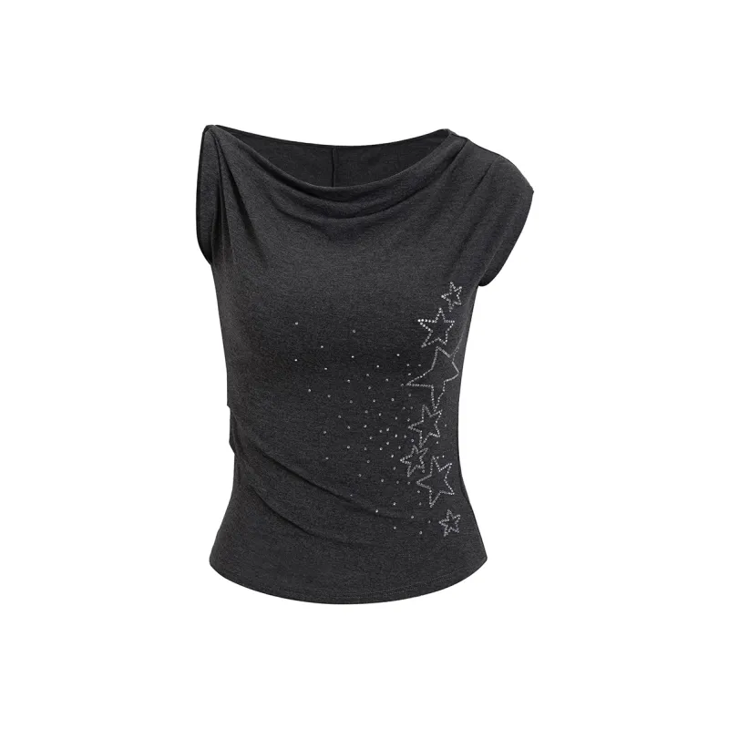 Ariseism T Shirt Women's Dark Heather Gray-0