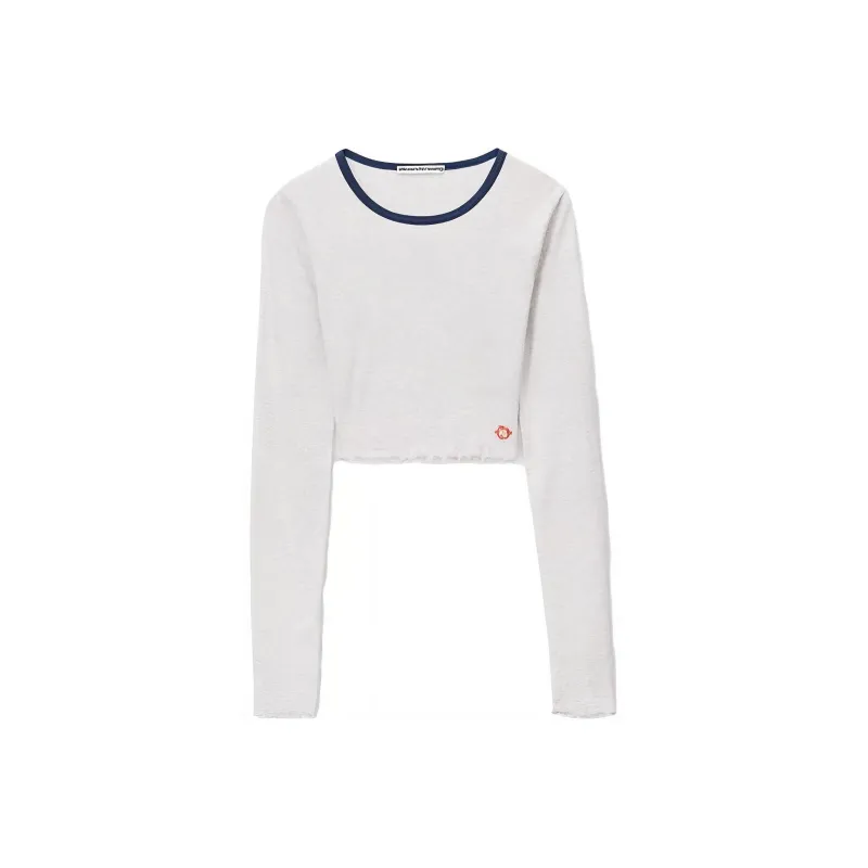Alexander Wang SS24 Regular T Shirt Women's Gray-0