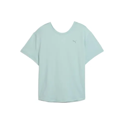 PUMA Move Drop Shoulder Sleeve T Shirt Women's Modern Mint Green