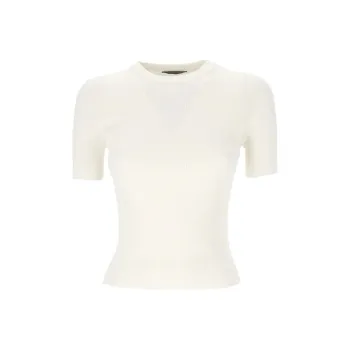 Balenciaga Crewneck Knitted Top