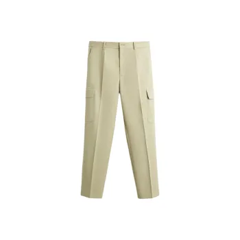 ZARA Casual Pants Men's Beige/Green