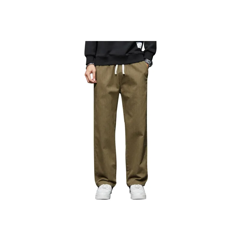 JEANSWEST Casual Pants Men's Khaki-0