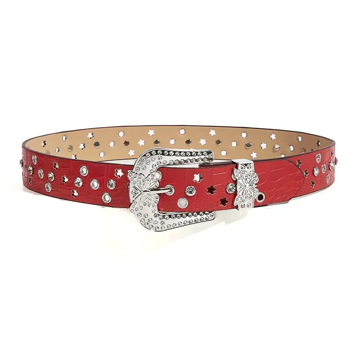YUZHAOLIN Cow Leather Belts Women's 3.6cm-8