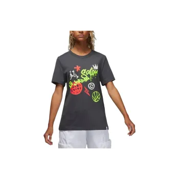JORDAN T Shirts Women's Gray