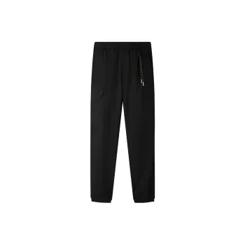 HLA Casual Pants Men Black 7D
