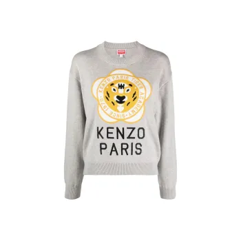 KENZO Tiger Academy Logo Embroidered Jumper