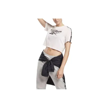 Reebok VECTOR TAPE TEE T-Shirt Women's White
