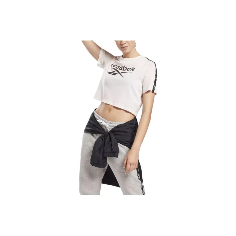 Reebok VECTOR TAPE TEE T-Shirt Women's White-0