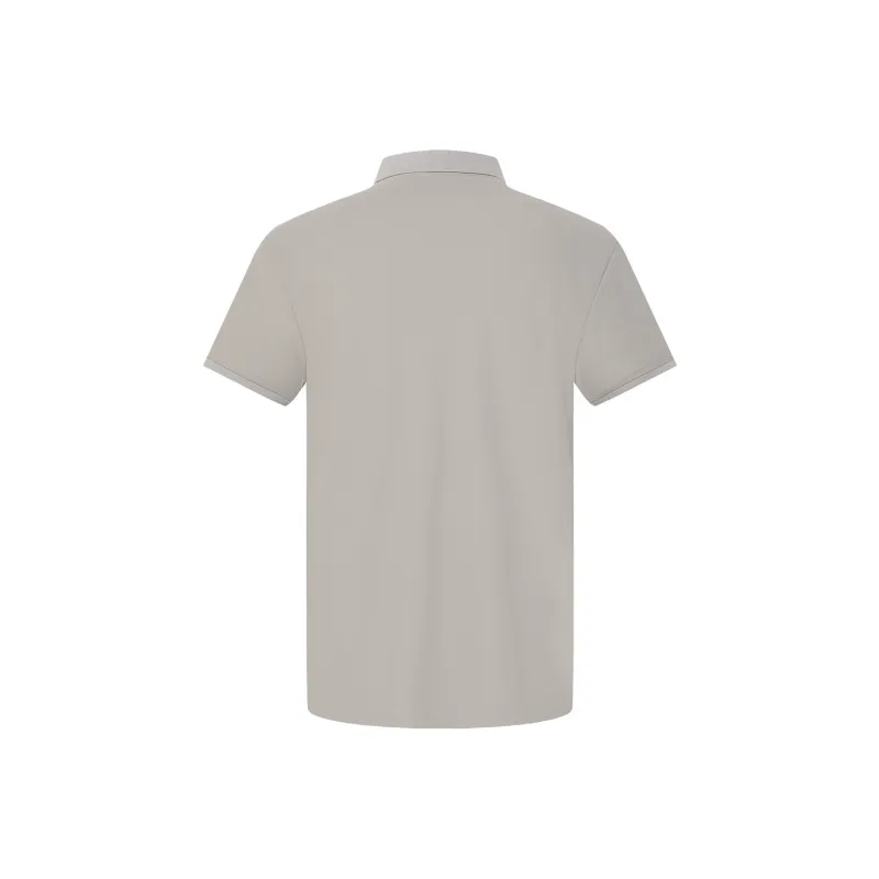 LESS IS MORE Polo Shirt Men's Gray Khaki 24XTX6242Y-1