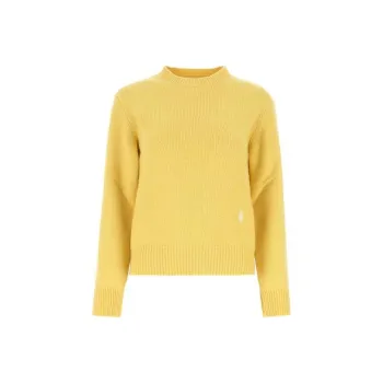 SPORTY & RICH Src Wool Crewneck Daffodil
