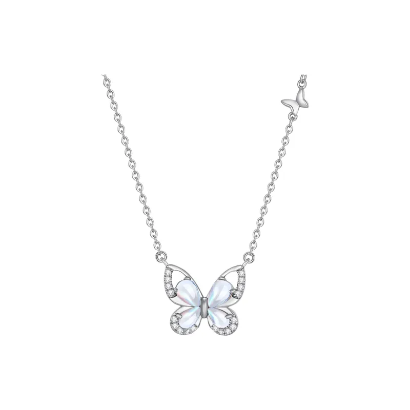 Treasure Flaws S999 Fine Silver Necklaces Women's-3