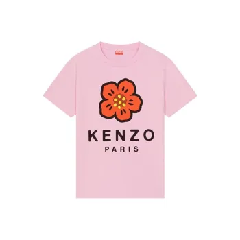 KENZO X Nigo Women'ss Boke Flower Loose T Shirt Rose