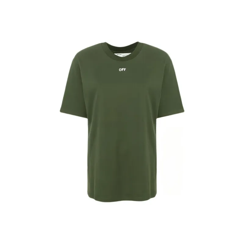OFF WHITE SS22 T Shirts Women's Green-0