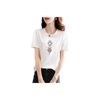 Mo Han Yi Mei T Shirt Women's White