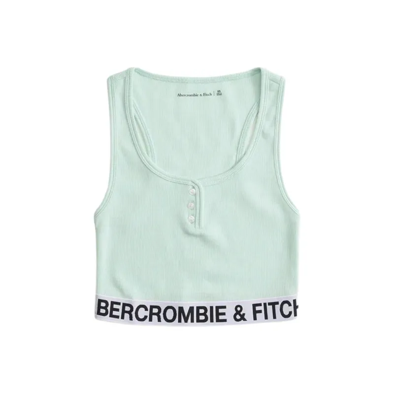 Abercrombie＆Fitch Tank Top Women's Light Green-0
