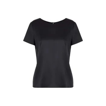 EMPORIO ARMANI Crewenck Lightweight Satin T-Shirt