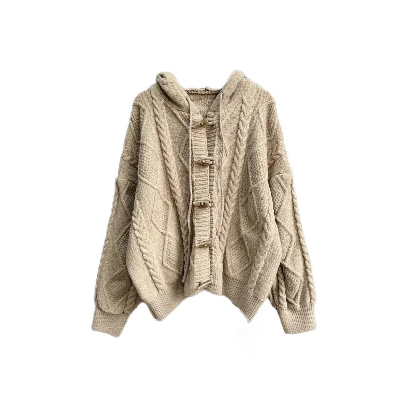 PAIN OR PLEASURE Sweater Women's Apricot-3