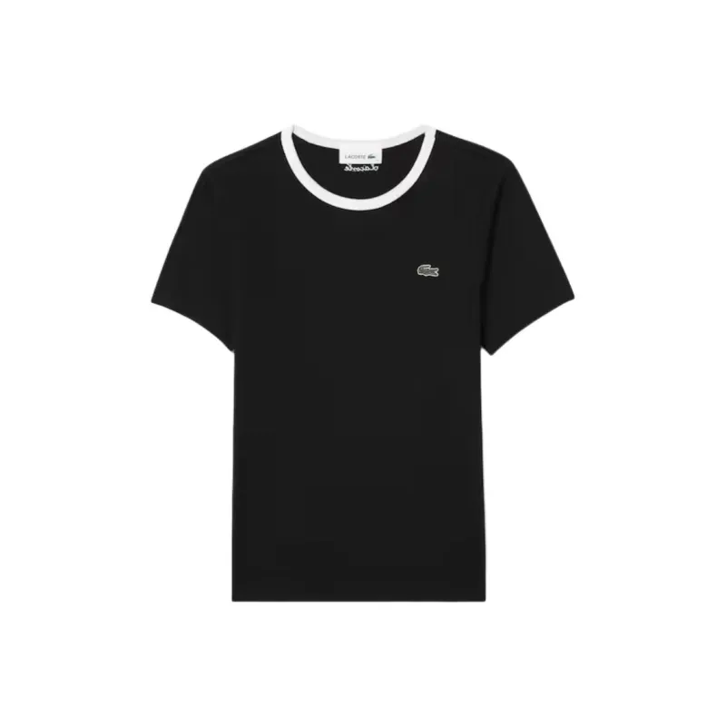 LACOSTE T Shirts Women's Black-0