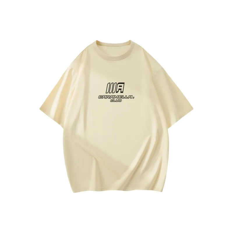 Caramella Drop Shoulder Sleeve Short Sleeved T Shirt Women's-20