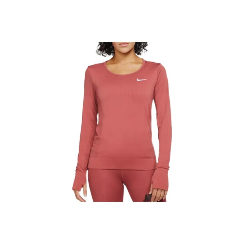 Nike Set in Sleeve T Shirt Women's Red-0