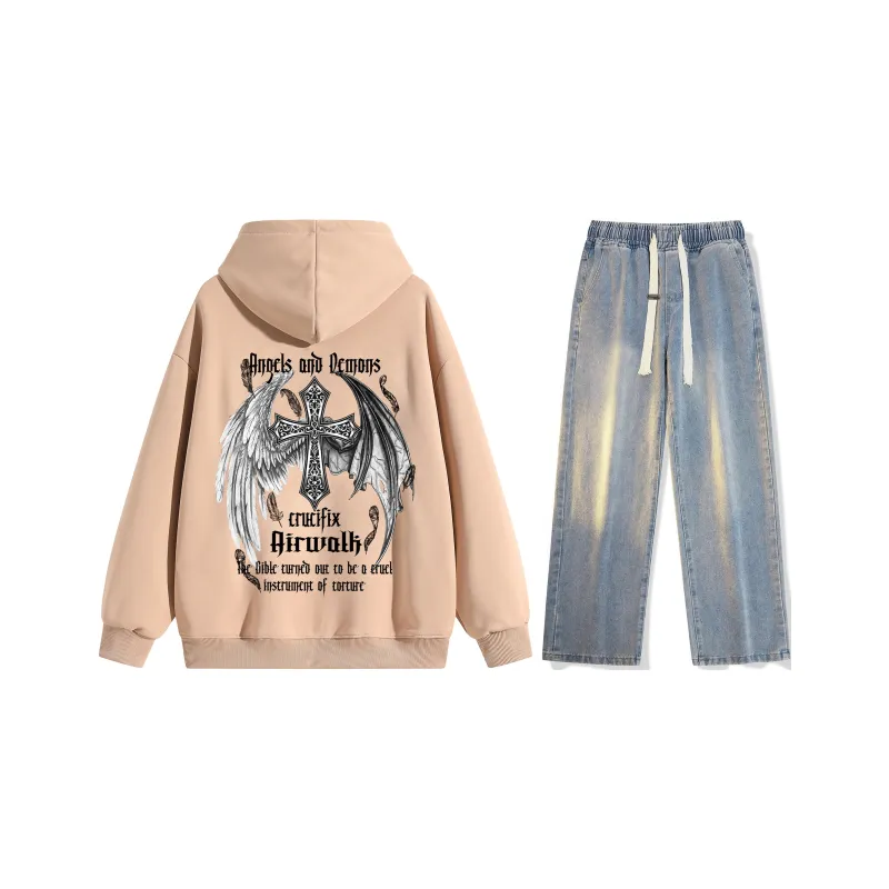 Airwalk Sweatshirt Sets Unisex-40