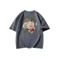 Dark Gray-T-Shirt-Rose Small Back Logo