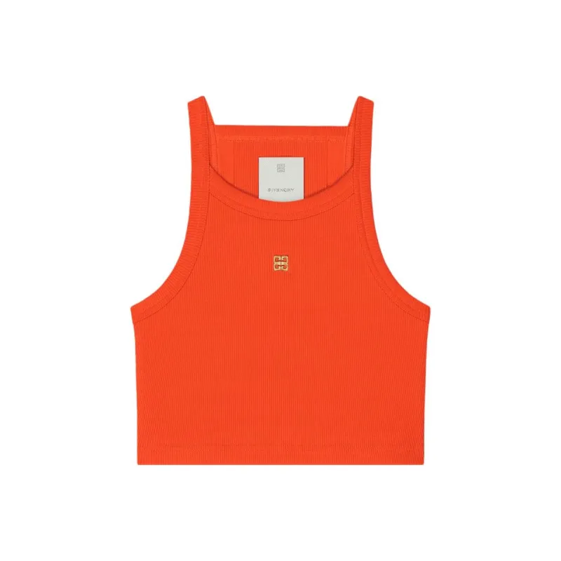 Givenchy SS25 Tank Top Women's Orange-0