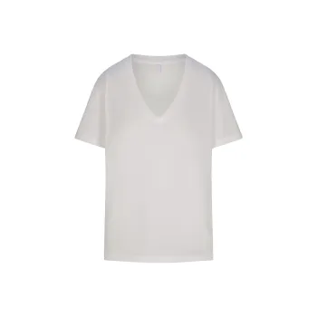SKIMS Drop Shoulder Sleeve T-Shirt Women's SNOW/Snow White