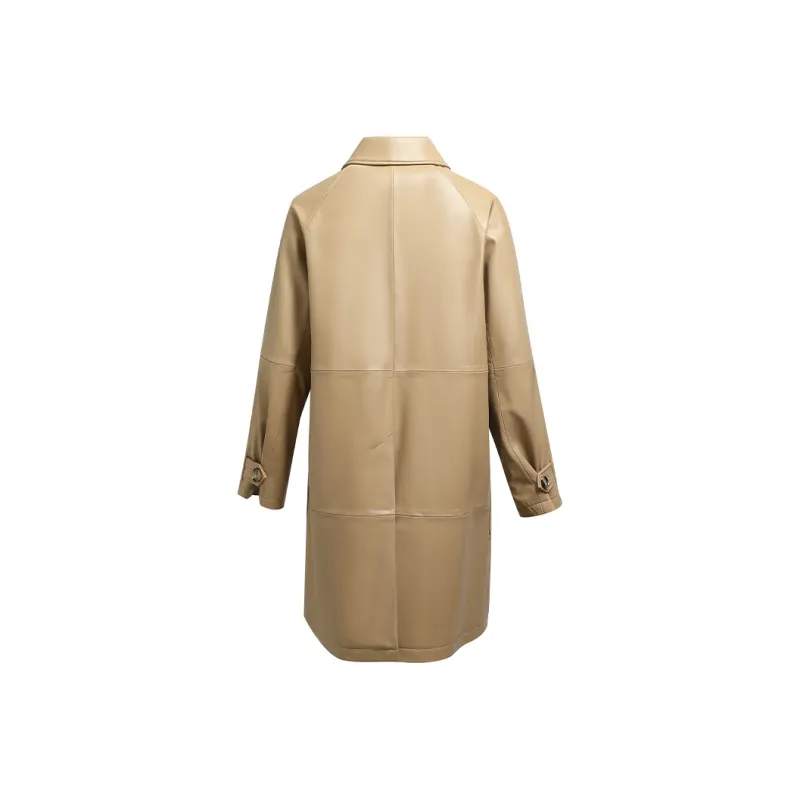 Kele Coco Leather Jacket Women's Tobacco Brown-1