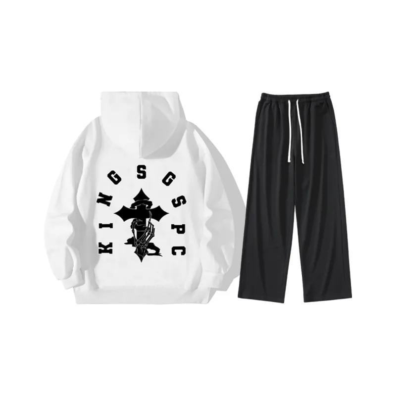 Kingsgspc Sweatshirt Sets Unisex-20