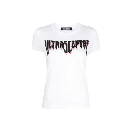 RAF SIMONS Graphic print Cotton T shirt
