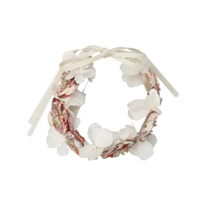 Bonpoint Elilou Floral Embellished Crown-4