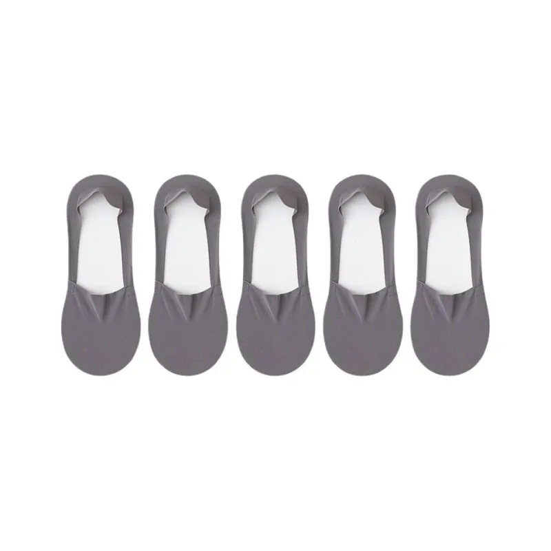 H YXIANG No Show Socks Unisex 5 Pack-16