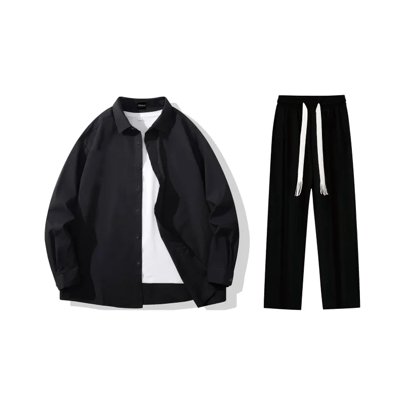 LA'T.WEEKEND Shirt Matching Set Unisex-46