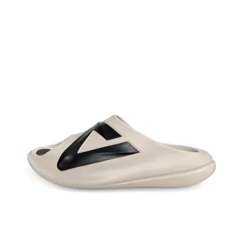 PEAK Very Small Fat Drag Sports Slippers Men's Ivory Yellow