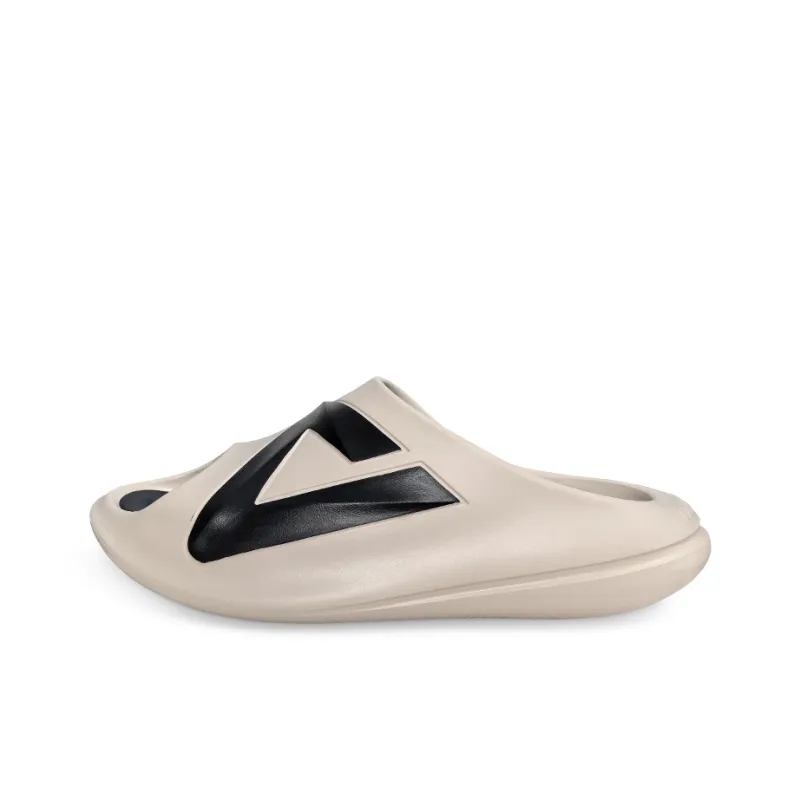 PEAK Very Small Fat Drag Sports Slippers Men's Ivory Yellow-0