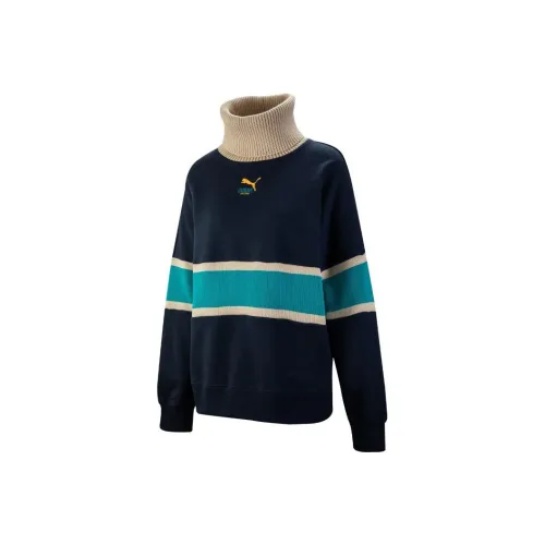 PUMA Sweater Women's Blue Black