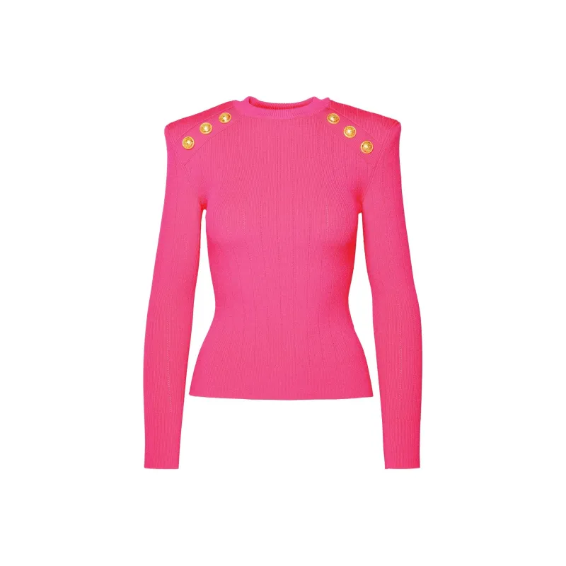 BALMAIN Sweaters Women's Pink-0