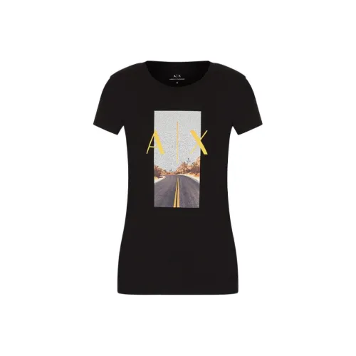 ARMANI EXCHANGE T Shirts Women's Black