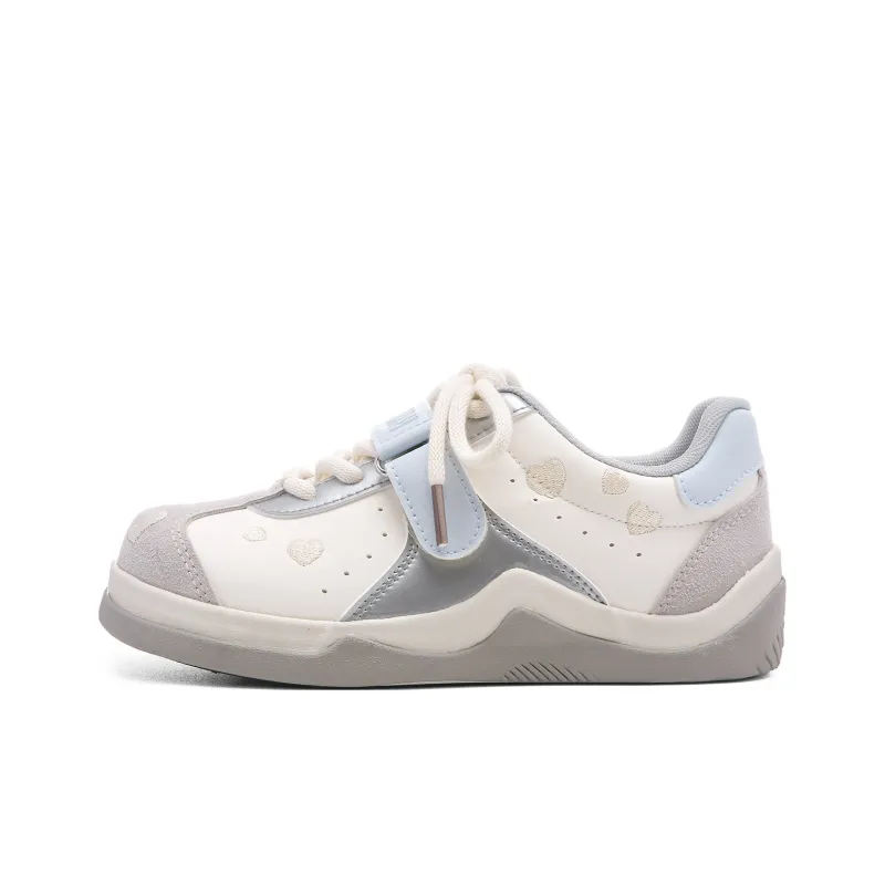 Cob Coverage Slip Resistant Lightweight Low Top Skateboard Shoes Women's-8