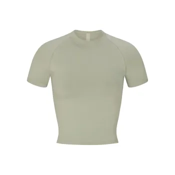 SKIMS Raglan Sleeve T Shirt Women's MINERAL/Mineral