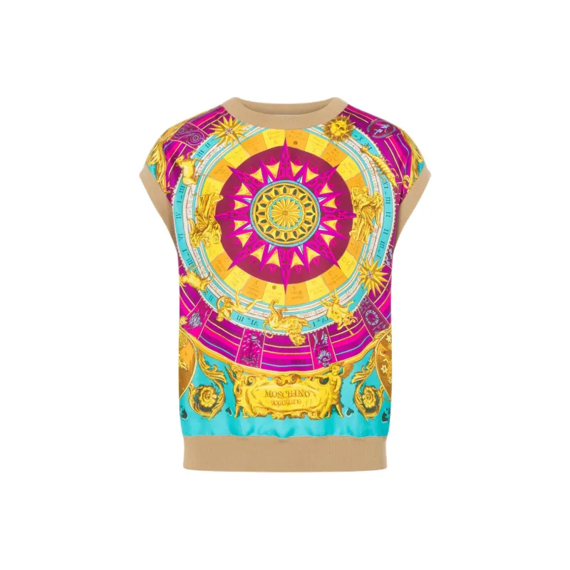 MOSCHINO Horoscope-print Tank Top-0
