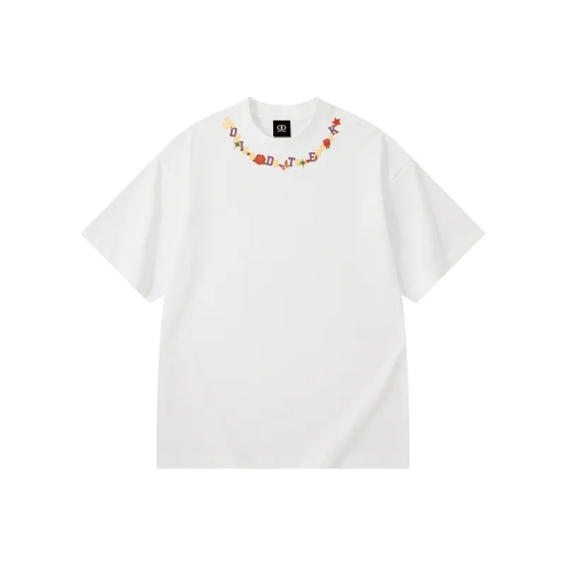 DIDTEK Drop Shoulder Sleeve Short Sleeved T Shirts Unisex-0